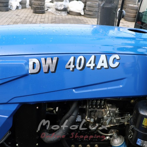 Трактор DW 404 АC, 40 к.с., 4х4, 4 цил, 2 гідровихода, кабіна blue