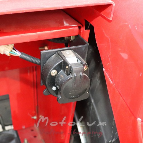 Traktor Foton FT 244НRXC 24 LE, 3 henger, 4x4, szervokormány, differenciálzár, kabin red