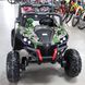 Gyerek elektromos autó M 3602 EBLRS-18 Jeep, black/green