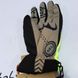 Gloves Green Cycle NC-2582-2015 Winter with closed fingers, size S, black n green