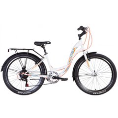 Велосипед Discovery 24 Kiwi, рама 14, white-orange with blue, 2021