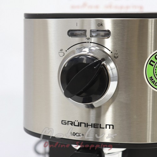 Espresso kávovar Grunhelm GEC17, 850 W, 1 L