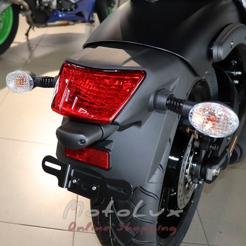 Kawasaki Vulcan S 650 cruiser motorcycle, black, 2024