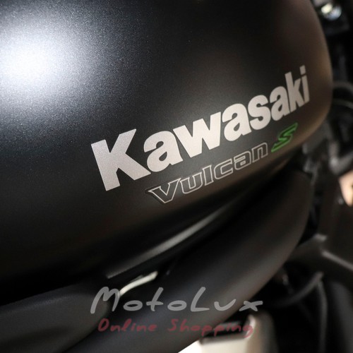 Kawasaki Vulcan S 650 cruiser motorcycle, black, 2024