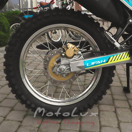 Motocykel Lifan KPX 250, žltá s modrou, 2023
