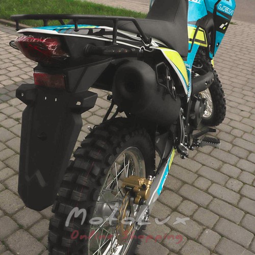 Мотоцикл Lifan KPX 250, жовтий з блакитним, 2023