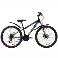 Горный велосипед Discovery Trek AM DD, колесо 26, рама 18, 2021, графитовый с бирюзовым