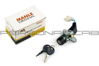 Ignition switch, naked, Honda Dio Live AF34/35, oblique mount, 3 wires, mod: B