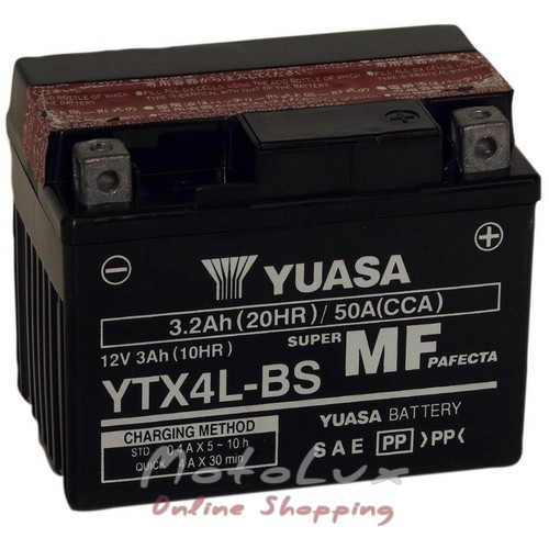 Аккумулятор Outdo 4 Ah YBX4L--BS MF (FA)/(10x)