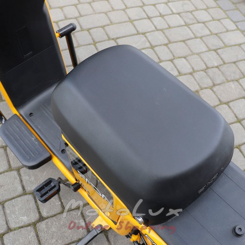 Two-wheel electric bicycle Fada Flit II Cargo, 500W, yellow