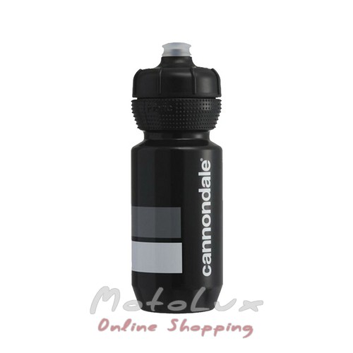 0.6 Cannondale Block Gripper Flask, Black and White