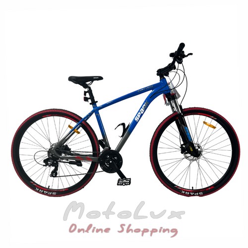 Горный велосипед Spark LOT100, колесо 27.5, рама 17, синий, 2023