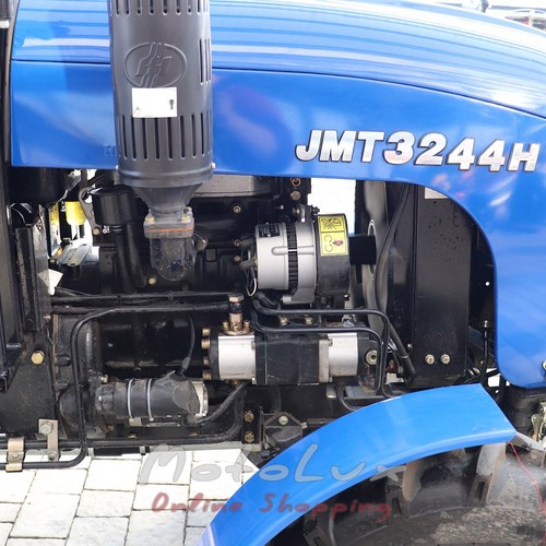 Traktor Jinma 3244H, prevodovka 16+4, dvojitá disková spojka, 3 valce