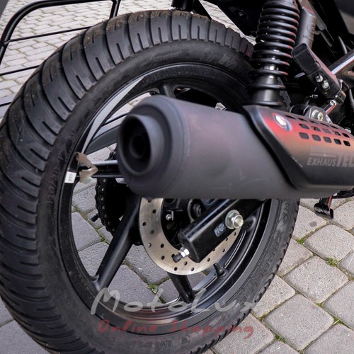 Motorcycle Bajaj Pulsar Neon  180 DTS-i, black
