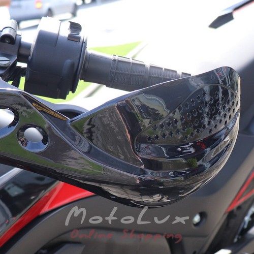 Мотоцикл ендуро Forte FT250GY-CBA, чорно червоний