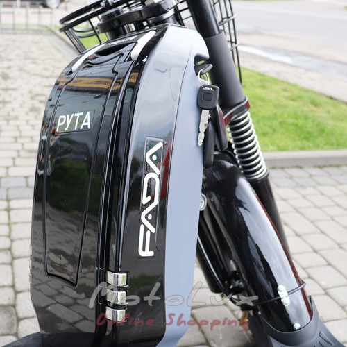 Dvojkolesový elektrobicykel Fada Ruta, 500W, čierny