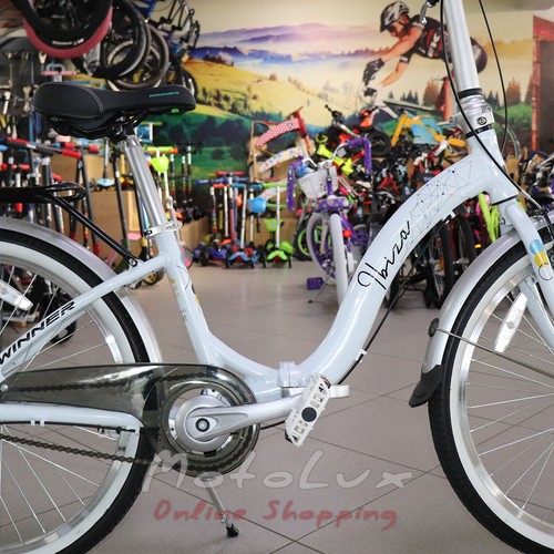 Городской велосипед Winner Ibiza 24, white, 2022