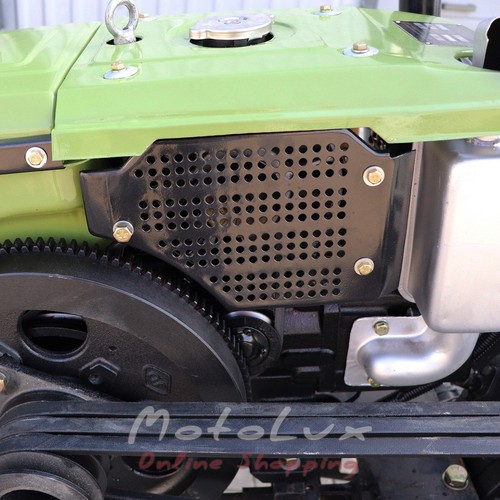 Egytengelyes diesel önindítós kistraktor Kentaur MB1012E-5,12 LE + talajmaró
