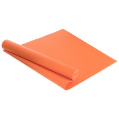 Mat for fitness and yoga SP Planeta FI 4986, 173x61x0.4 cm, orange