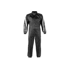 Raincoat Plaude Waterproof Suit, size M, black and gray