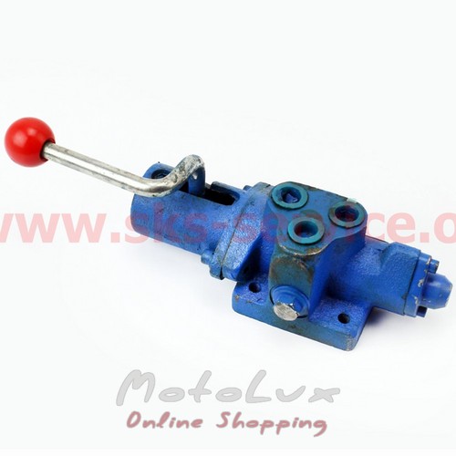 Hydraulic distributor to the mototractor, single-section with floating mode