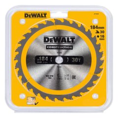 Диск пилковий DeWALT DT1940, універсальний, 184мм,