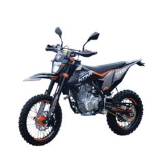 Motocykel KOVI 250 START 21/18, čierna s oranžovou