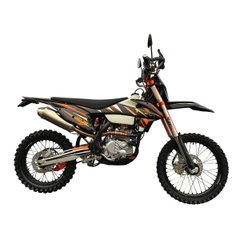 Мотоцикл эндуро Kovi MAX 300 LITE, черный с оранжевым, 2024