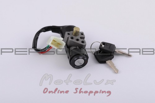 Ignition Switch, Bare, Honda Lead, Tact, 4 Wire, mod: B