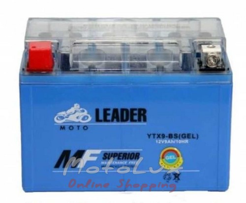 Battery Leader YTX9-BS, 12V 9Аh, gel