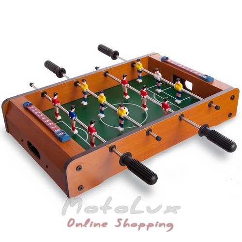 Table football on bars Z 51, dimensions 51x30x8.5 cm