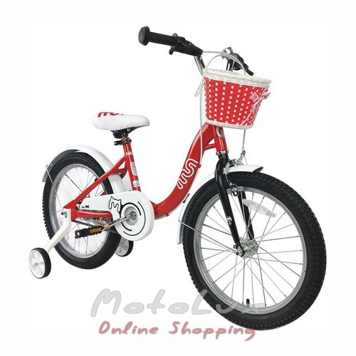 Дитячий велосипед Royalbaby Chipmunk MM, колесо 18, червоний