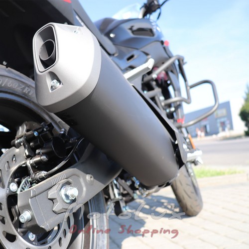 Мотоцикл Voge 300DS ABS, чорно-червоний