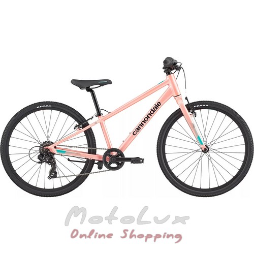 Подростковый велосипед 24 Cannondale Quick Girls OS, 2022, рама 12, SRP, pink