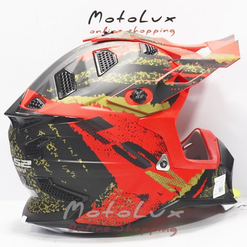 Helmet LS2 MX470 Subverter Claw matt red