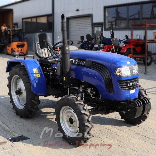 Traktor Foton Lovol FT 244 H, 24 LE, 3 henger, 4x4, szervókormány, blue