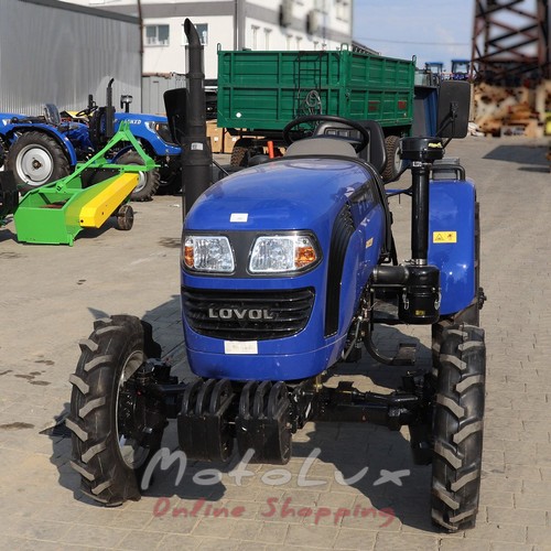 Трактор Foton Lovol FT 244 H, 24 к.с., 3 цил., 4x4, ГПК, blue