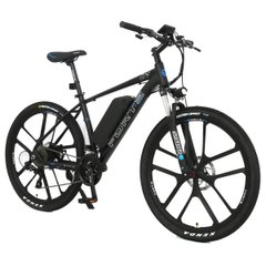Аккумуляторный велосипед Forte MATRIX, 350Вт, колесо 27.5, рама 18, черный с синим