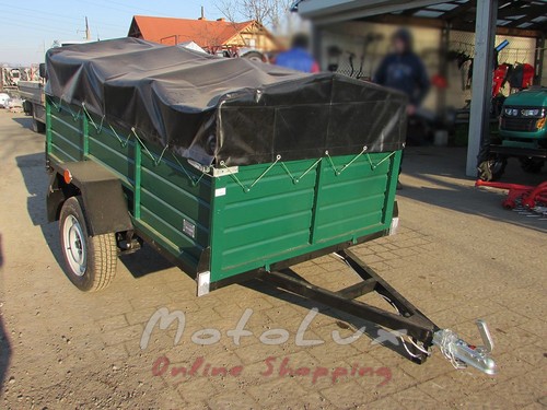 Car trailer B new board Lider spring Al-Ko 1300х2000х400