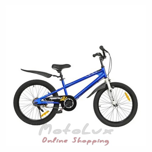 Gyermek kerékpár RoyalBaby Freestyle, kerék 18, kék