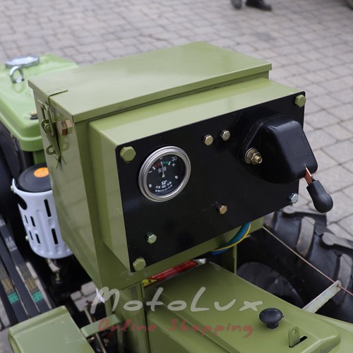 Дизельный мотоблок Kentavr МБ 1081Д-5, электростартер, 8 л.с., green