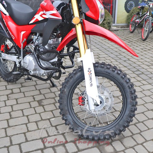 Motorcycle enduro Exdrive XR 250, 16 hp, red