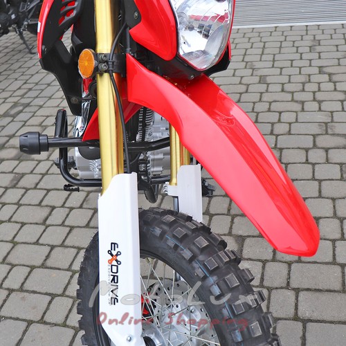 Мотоцикл ендуро Exdrive XR 250, 16 к.с., червоний