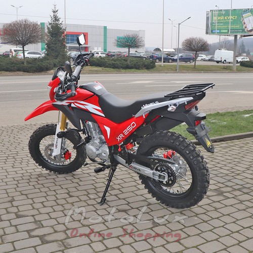 Motorkerékpár enduro Exdrive XR 250, 16 hp, piros