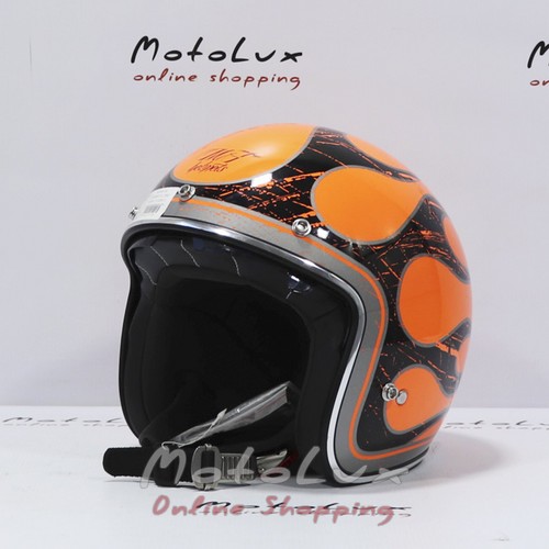 Шлем MT Le Mans SV Flaming Gloss pearl fluor