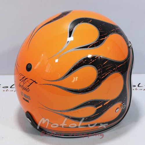 Шлем MT Le Mans SV Flaming Gloss pearl fluor