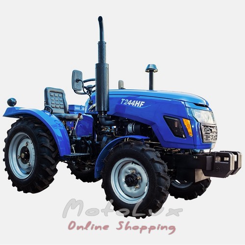 Traktor Xingtai T244HF, 3 henger, váltó (3+1)×2, motor KM385