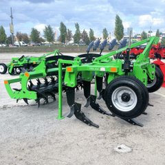 GRZ-2.4-02 deep cultivator, 7 working bodies, double ring roller