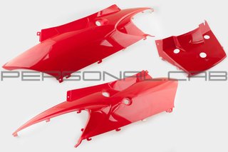 Plastic Zongshen F1, F50 back side pair, red