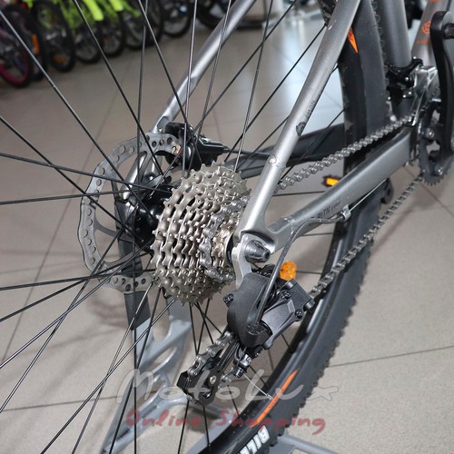Горный велосипед Crosser МТ036, колеса 27.5, рама 15.5, orange